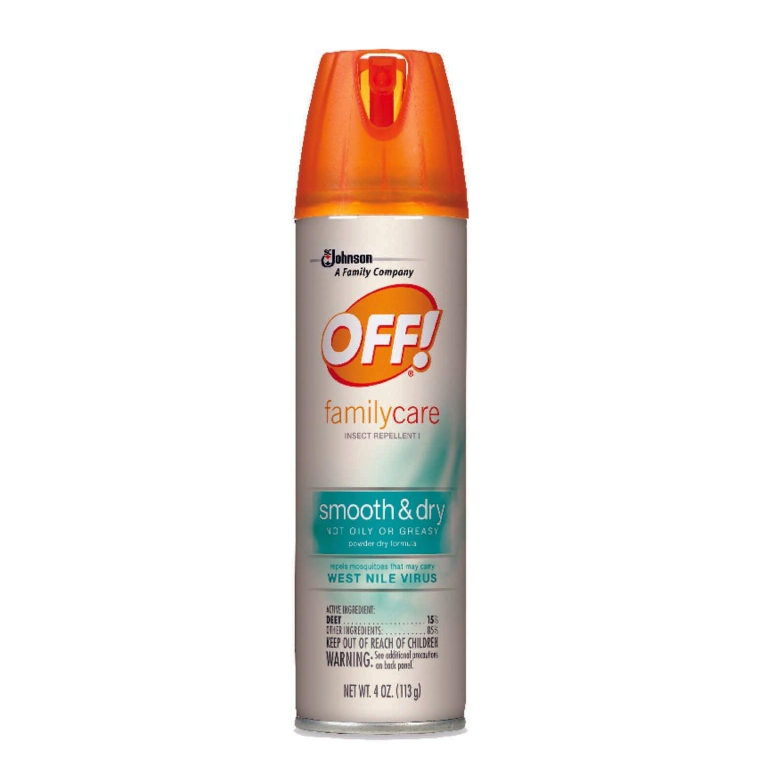 OFF! Insect Repellent Liquid For Mosquitoes/Ticks 4 oz