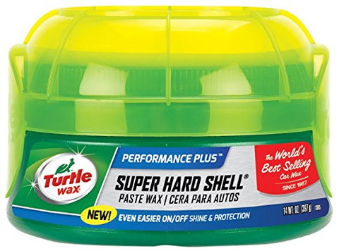Turtle Wax Super Hard Shell Car Wax - 14 Oz. Super Hard Shellpaste Wax (T222R)