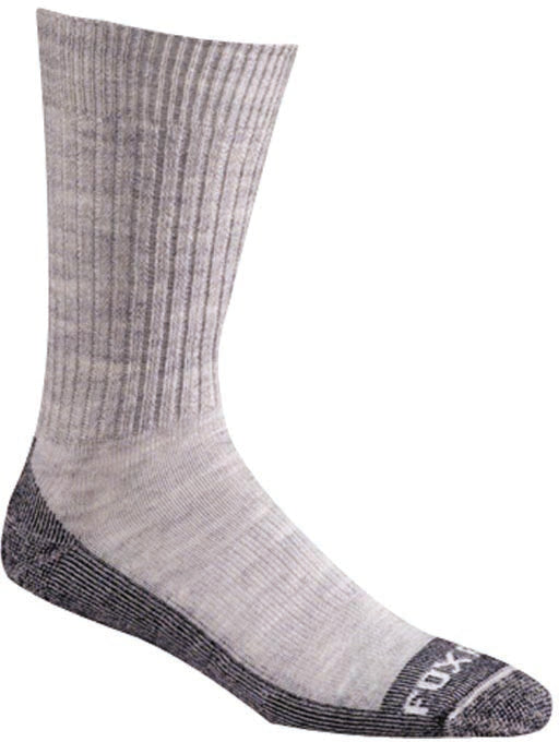 Fox River Bilbao Merino Wool Socks - Bilbao Grey, Size Medium (6-8.5)