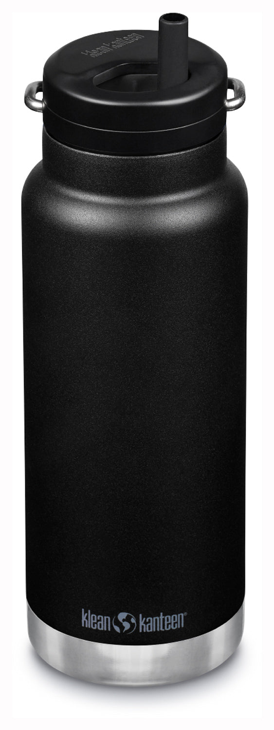 Klean Kanteen TKWide 32 oz Water Bottle with Twist Cap - Black