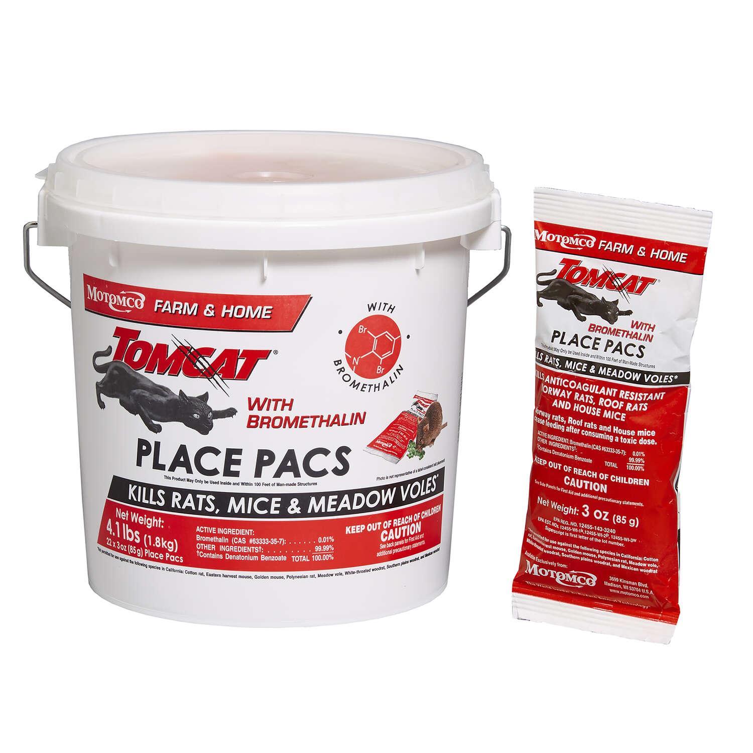 Tomcat Bait Pellets For Mice and Rats 1 pk