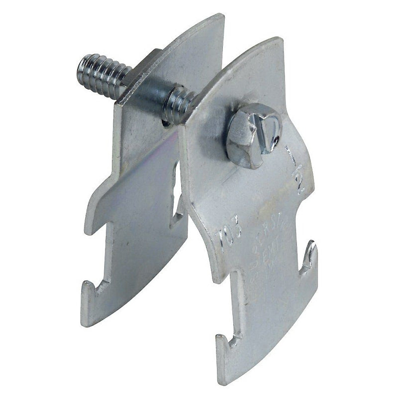 SuperStrut 700 Series Z703 1/2EG-25 Pipe Clamp, Steel, Silver, Electro-Galvanized