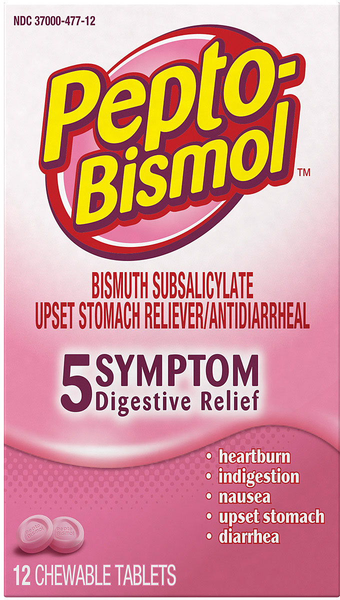 Procter & Gamble Pepto Bismol Chewable: Fast-Acting Relief in Chewable Form