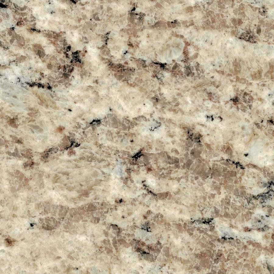 Transolid 43-in Giallo Ornamental (Brown) Granite Single Sink Bathroom Vanity Top