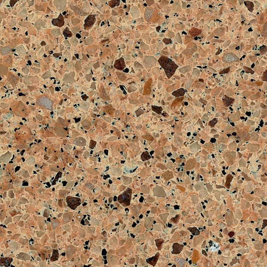 Transolid 31-in Umbria Brown Quartz Single Sink Bathroom Vanity Top