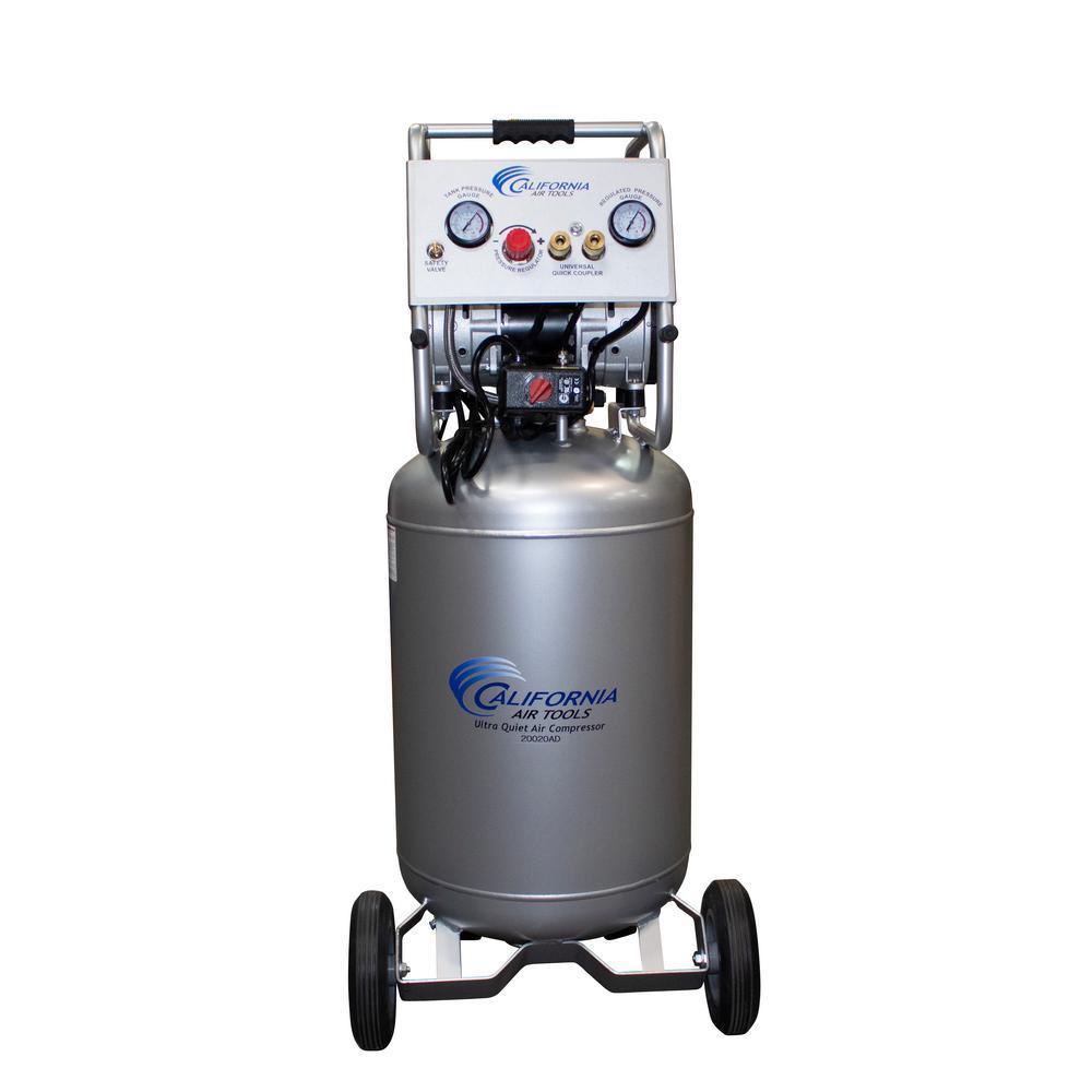 20 Gal. 2.0 HP Ultra Quiet and Oil-Free Electric Air Compressor