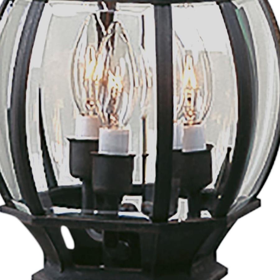 Craftmade French Style 180-Watt 22.25-in Textured Matte Black Traditional Post Light