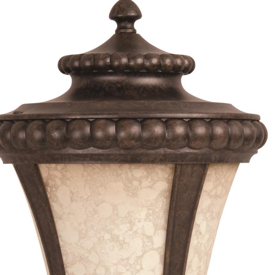 Craftmade Prescott 100-Watt 22.6-in Peruvian Bronze Outdoor Traditional Post Light
