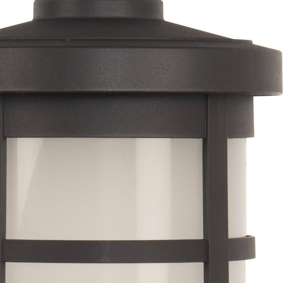 Craftmade Composite Lanterns 60-Watt 17-in Bronze Transitional Post Light