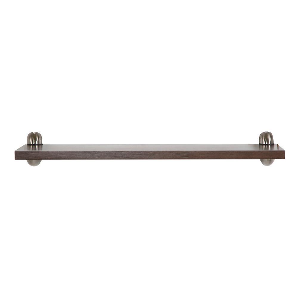 Benton 30 in. W Floating Shelf in Butterscotch