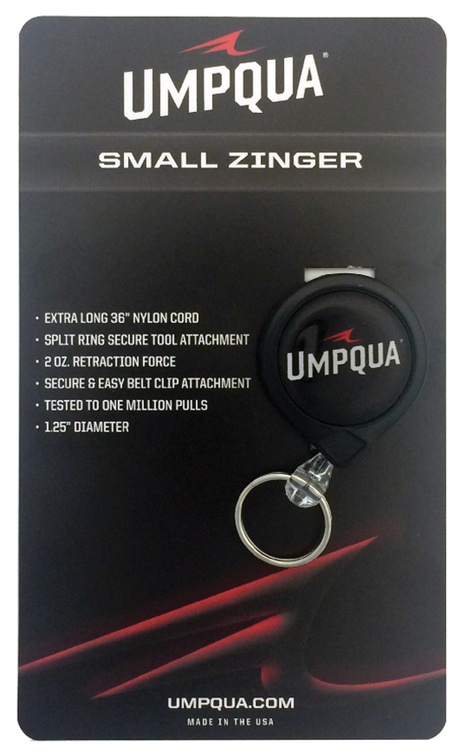 Umpqua Retractor Clip On - Small Fishing Accessories for Easy Gear Management