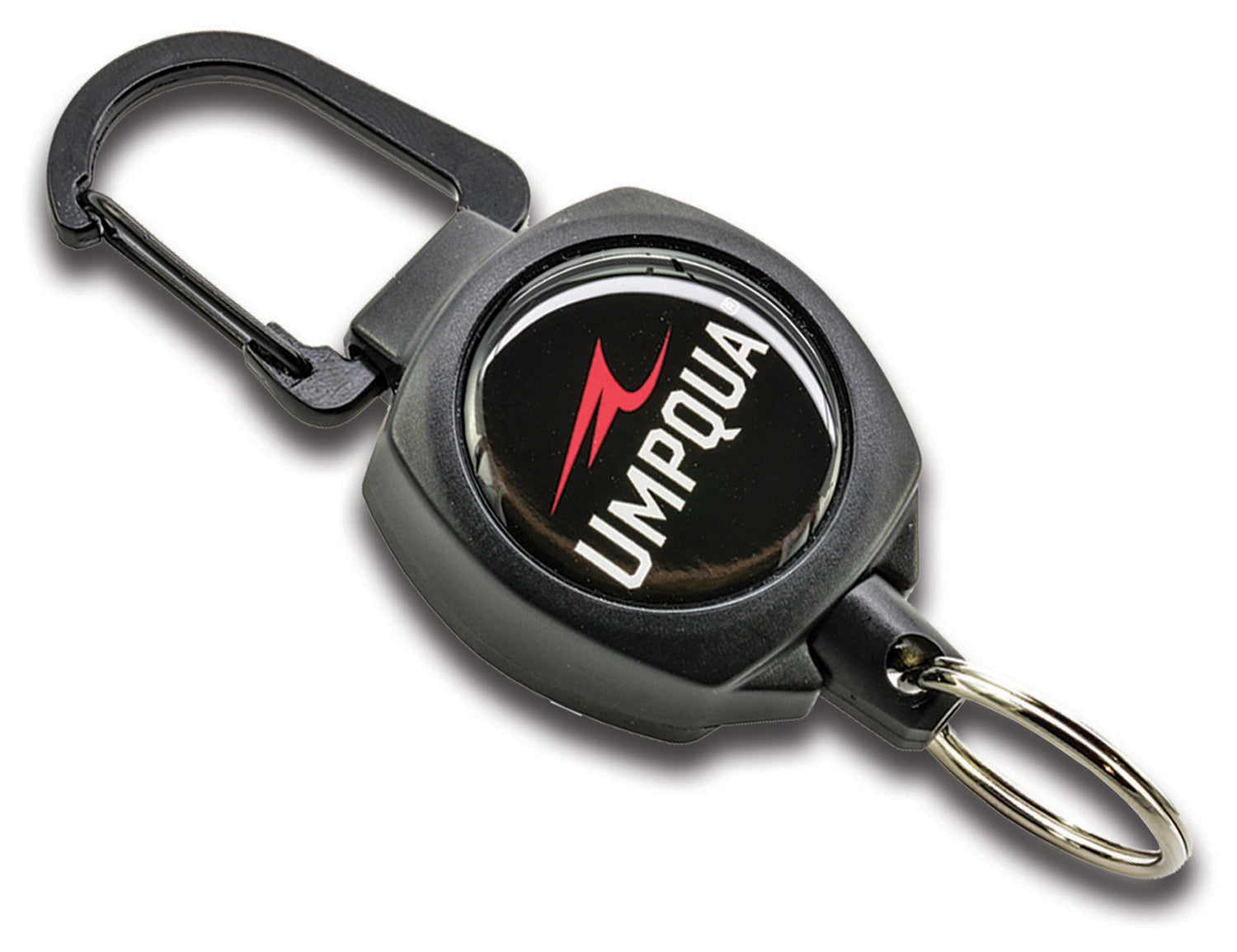 Umpqua Medium Retractor Carabiner: Essential Fishing Accessory