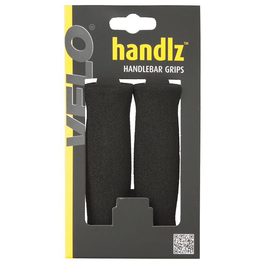 Velo Handlz HD Foam Grips 125mm, Black