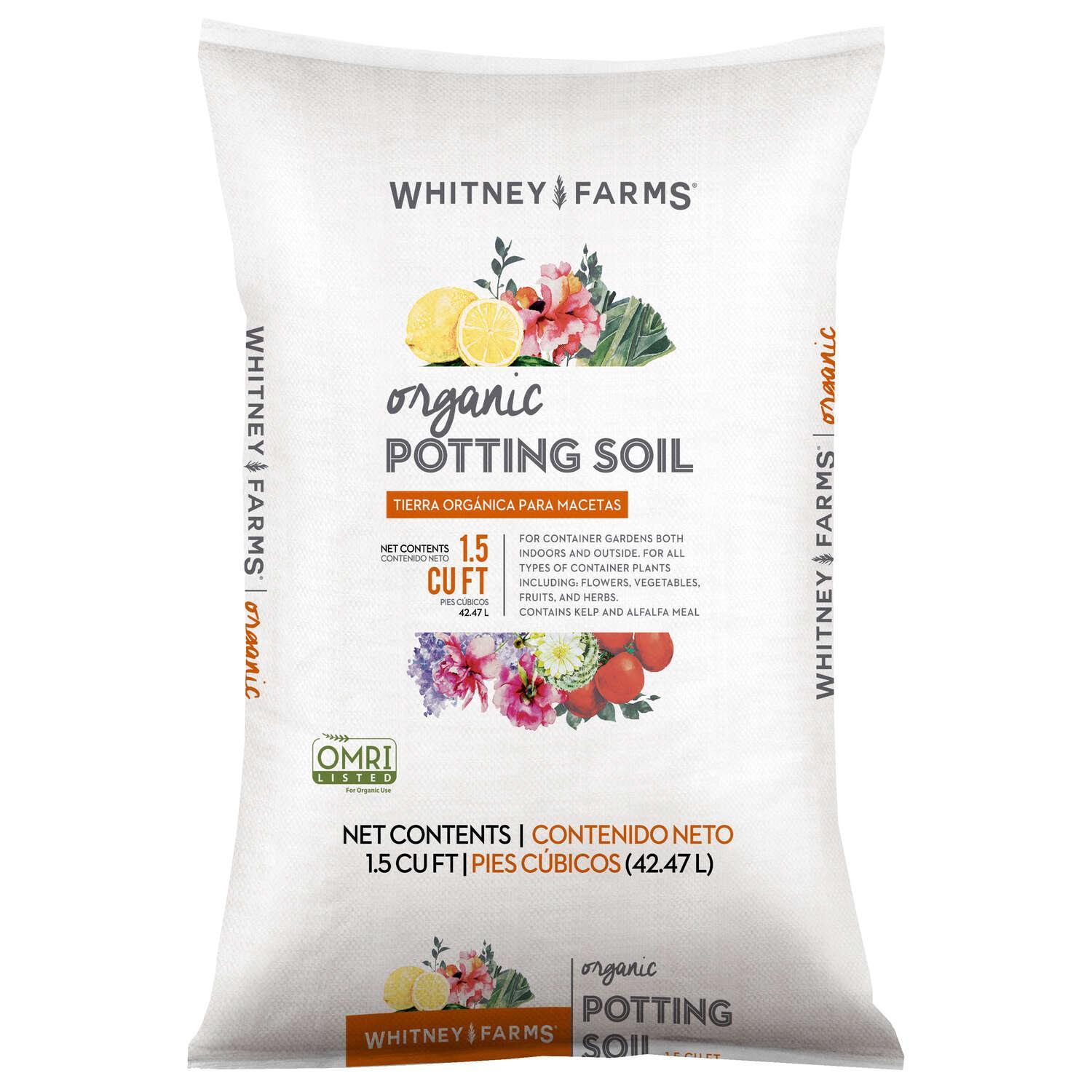 Whitney Farms Organic All Purpose Potting Soil 1.5 ft³