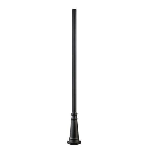 Z-Lite 96-in Black Transitional Pole
