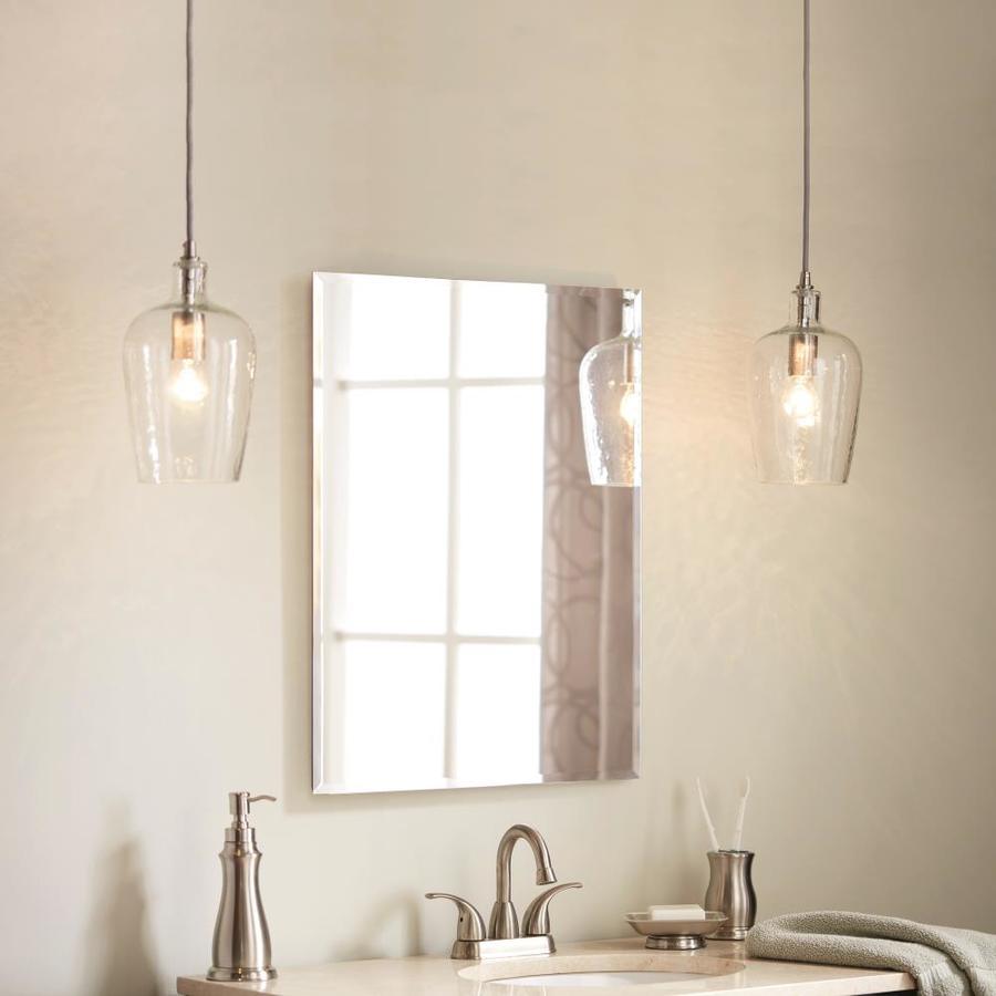 20-in x 26-in Rectangle Surface/Recessed Mirrored Medicine Cabinet