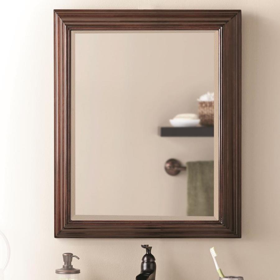 22.5-in x 27.5-in Rectangle Surface Mirrored Medicine Cabinet