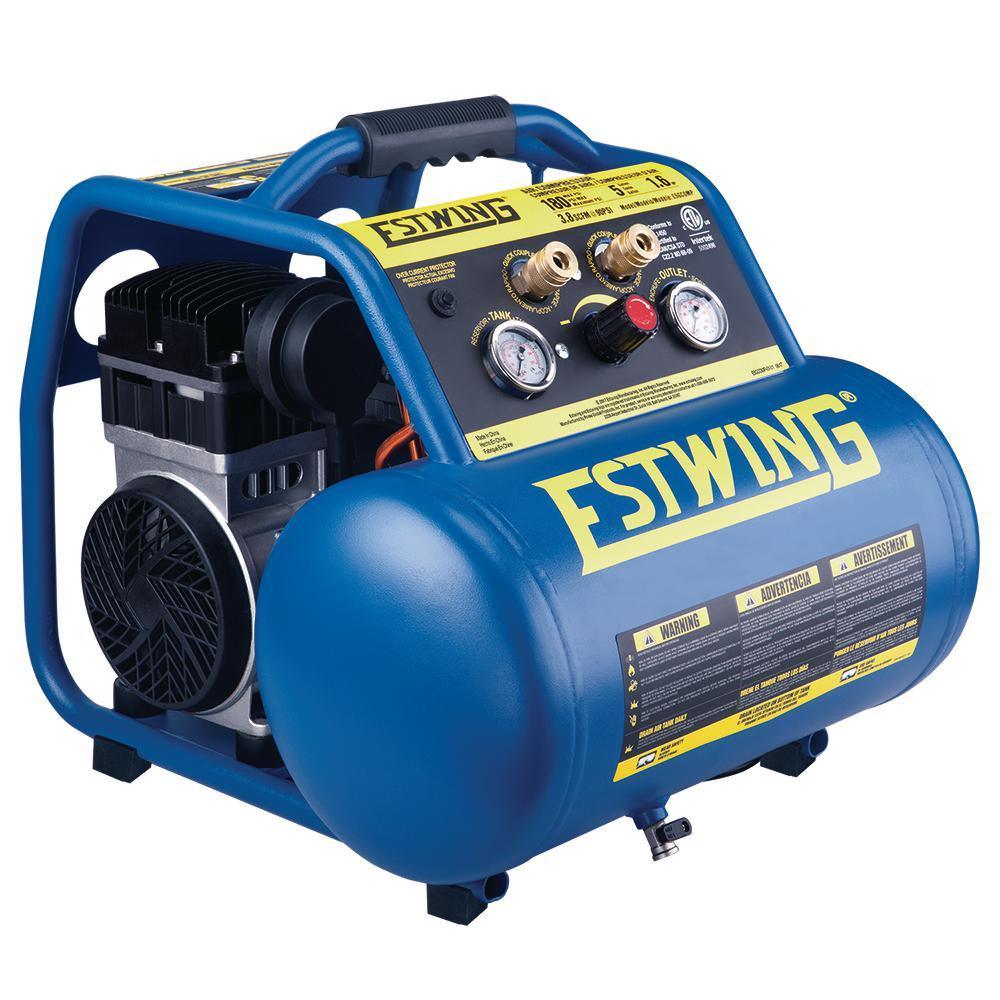 5 Gal. Quiet High Pressure Oil-Free Compressor