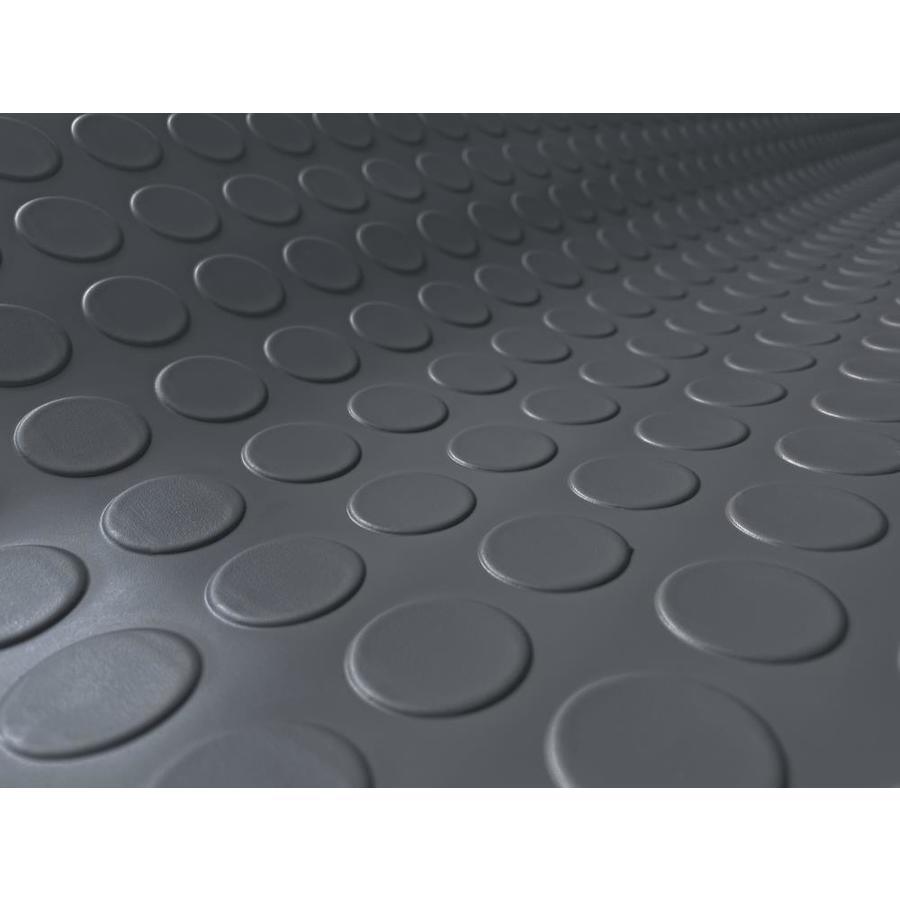 G-Floor Coin 7-1/2-ft x 17-ft Slate Grey Raised Coin Garage Floor Roll