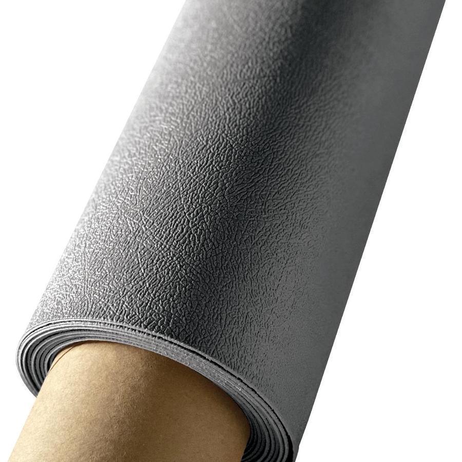 G-Floor Levant 7-1/2-ft x 17-ft Slate Grey Leather Garage Floor Roll