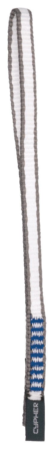 Cypher Cypher 10mm Dyneema Quickdraw Express Slings - Grey/Blue, 10mm x 25cm