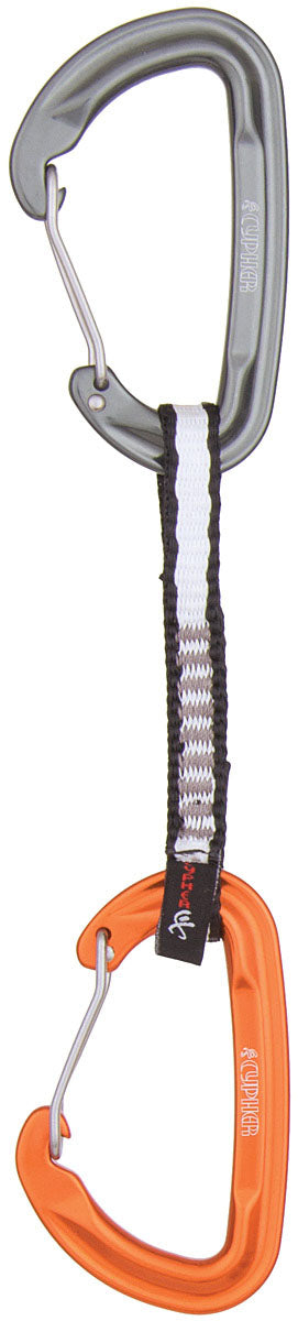 Cypher Firefly II Quickdraws - Set of 6 11cm QD Carabiners