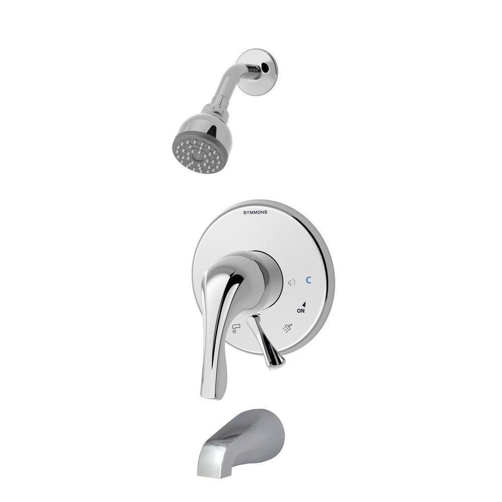 Origins Temptrol Single-Handle 1-Spray Tub and Shower Faucet in Chrome (Valve Included)