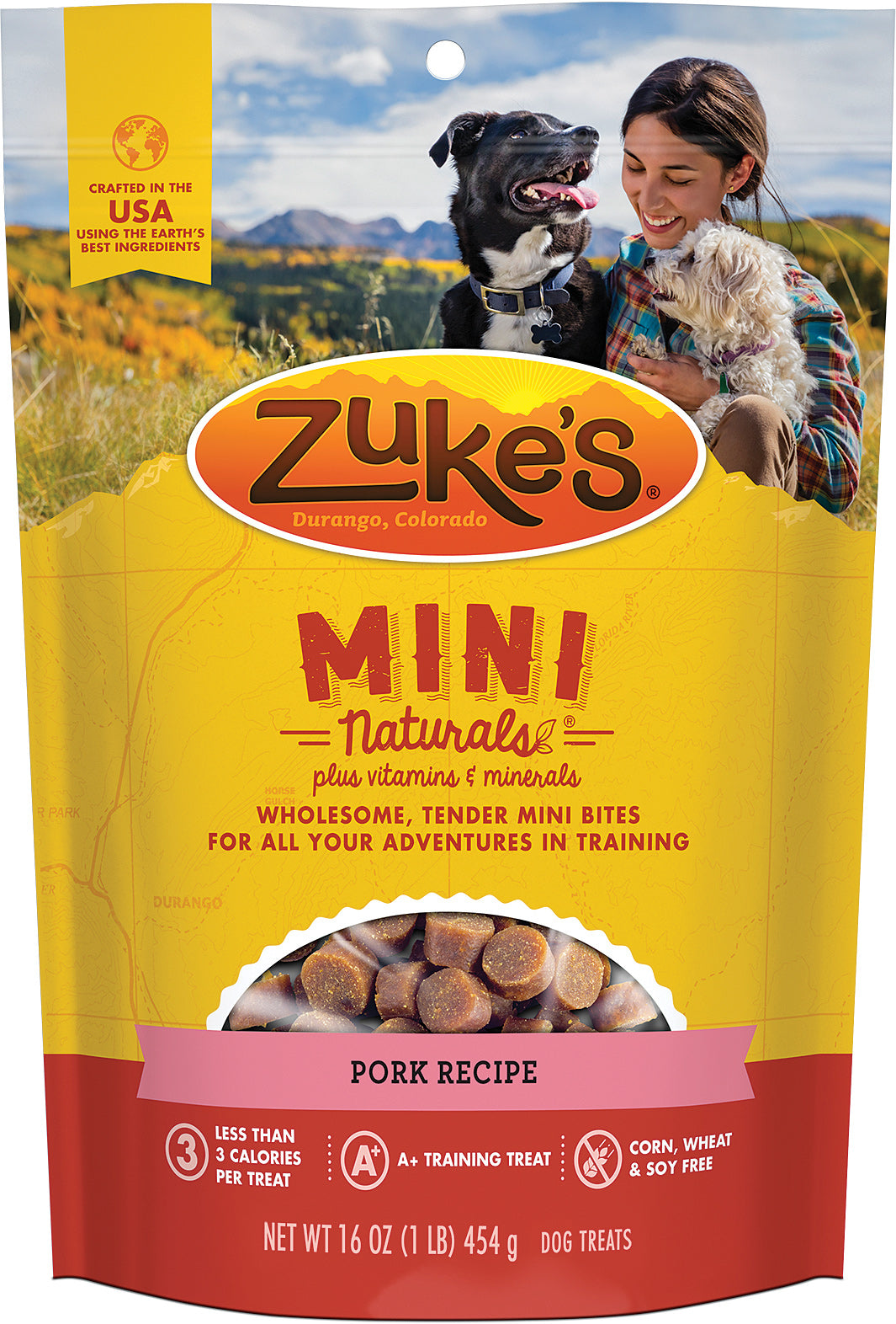 Zuke's Mini Naturals Salmon Dog Treats - 16 oz Bag