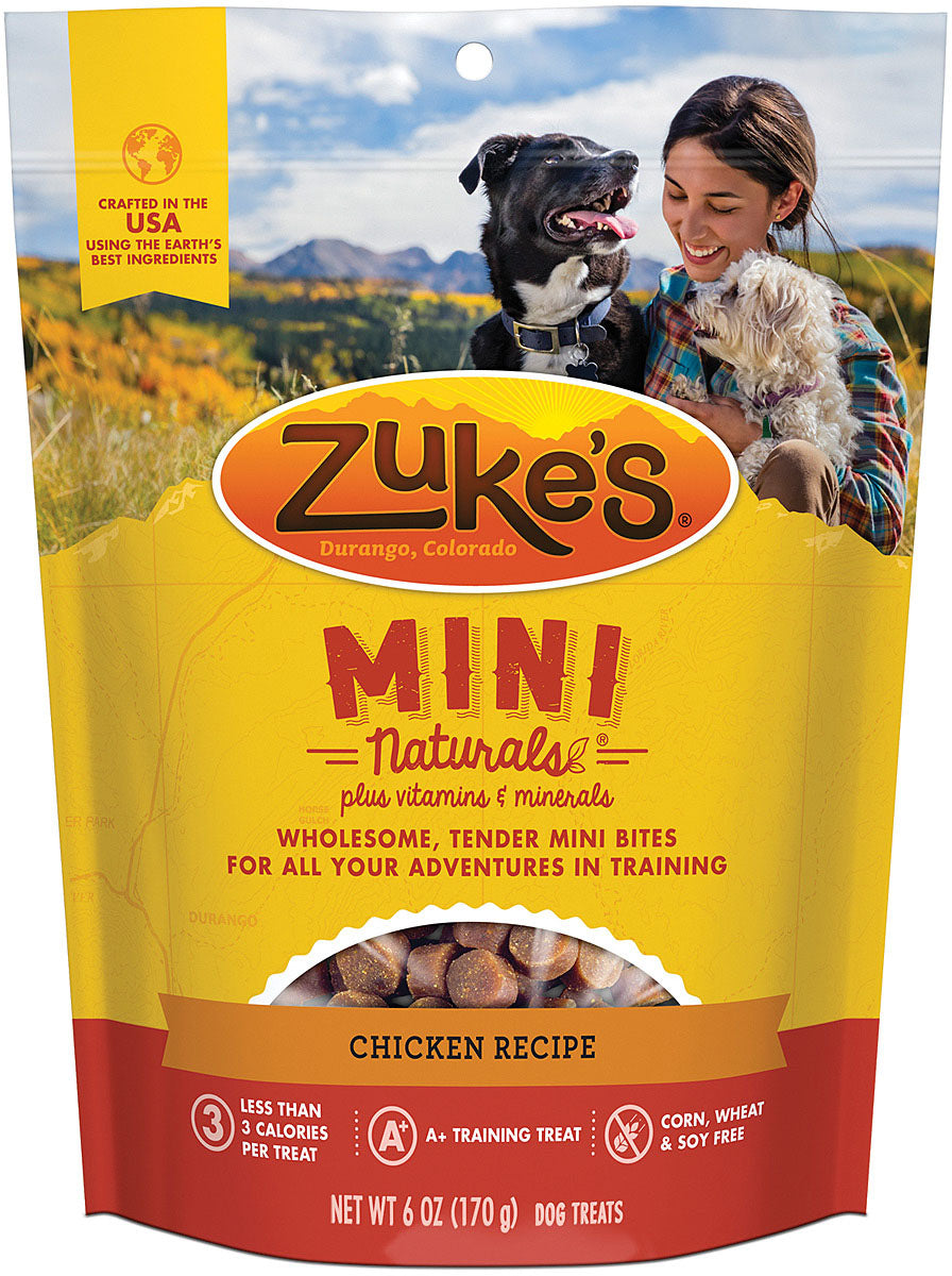 Zuke's Mini Naturals Chicken Dog Treats - 6 oz Bag
