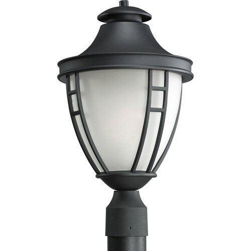 Progress Lighting Fairview 100-Watt 18.25-in Textured Black Modern/Contemporary Post Light