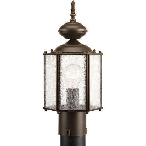 Progress Lighting Roman Coach 100-Watt 15.75-in Antique Bronze Traditional Post Light