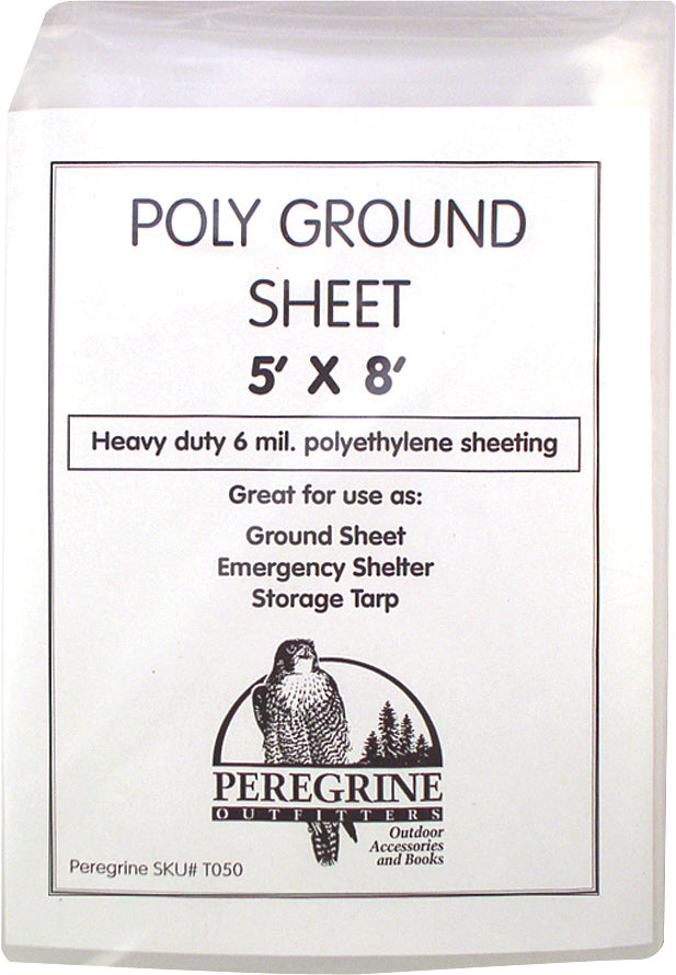 Peregrine Poly Ground Sheet 5 X 8 Tarps - Durable and Waterproof Groundsheets for Outdoor Adventures