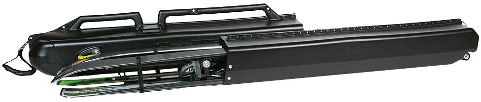 Sportube Original Series 2 Black Rooftop Cargo Carrier - Secure and Stylish Storage Solution for Your Gear