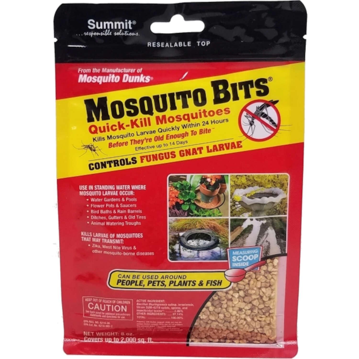 Summit Mosquito Bits Granules Insect Killer 8 oz