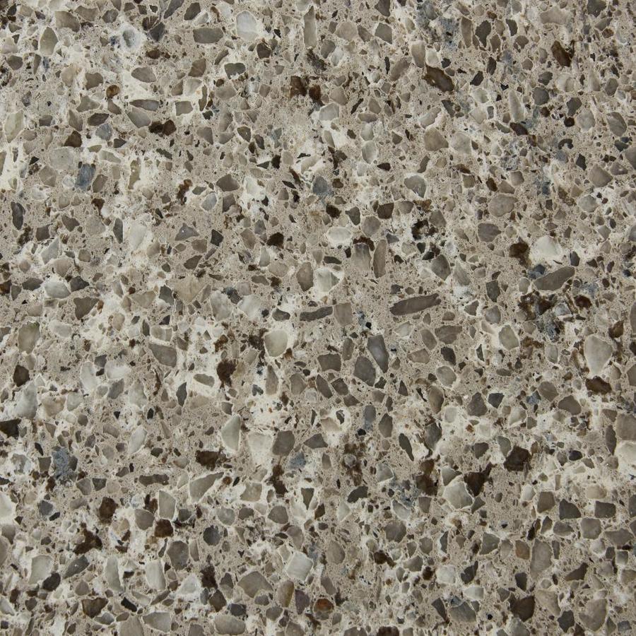 Bestview Castle Rock 37-in Brown/Polished Quartz Single Sink Bathroom Vanity Top