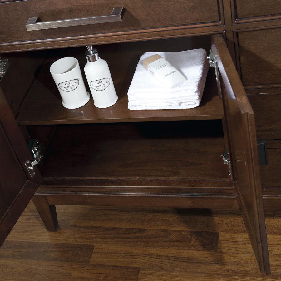 Avanity Madison 60-in Tobacco Bathroom Vanity Cabinet