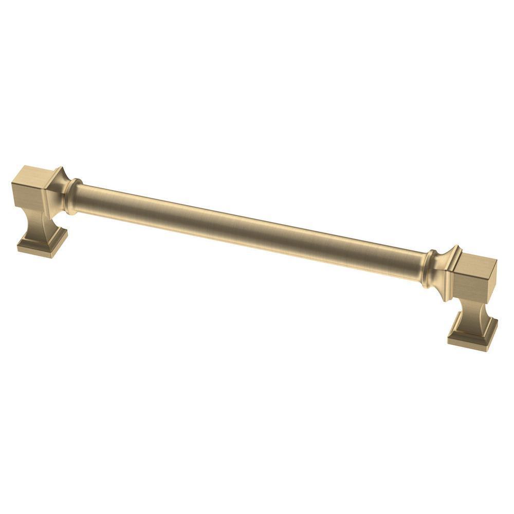 Regal Square 6-5/16 in. (160mm) Center-to-Center Champagne Bronze Cabinet Pull (10-Pack)