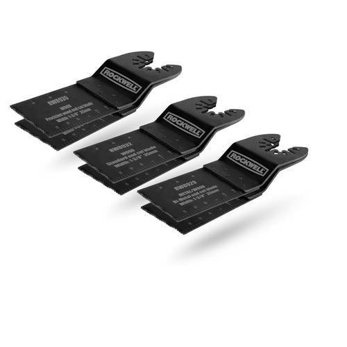 ROCKWELL Sonicrafter 6-Pack High Speed Steel Oscillating Tool Blade