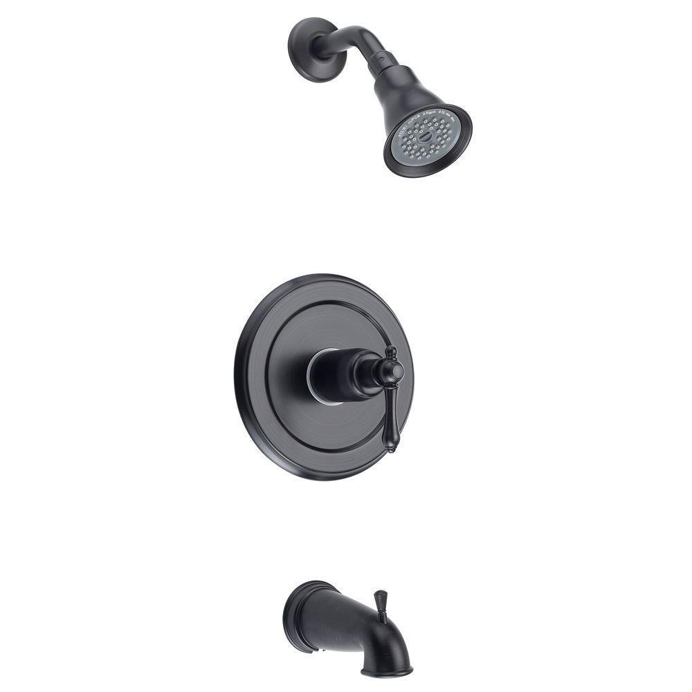 Bellver Single-Handle 1-Spray Tub and Shower Faucet in Oil Rubbed Bronze (Valve Included)