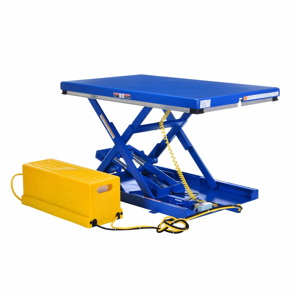Vestil EHLTX-1-39 Elec Scissor Lift 1000 Lb Cap 39 In