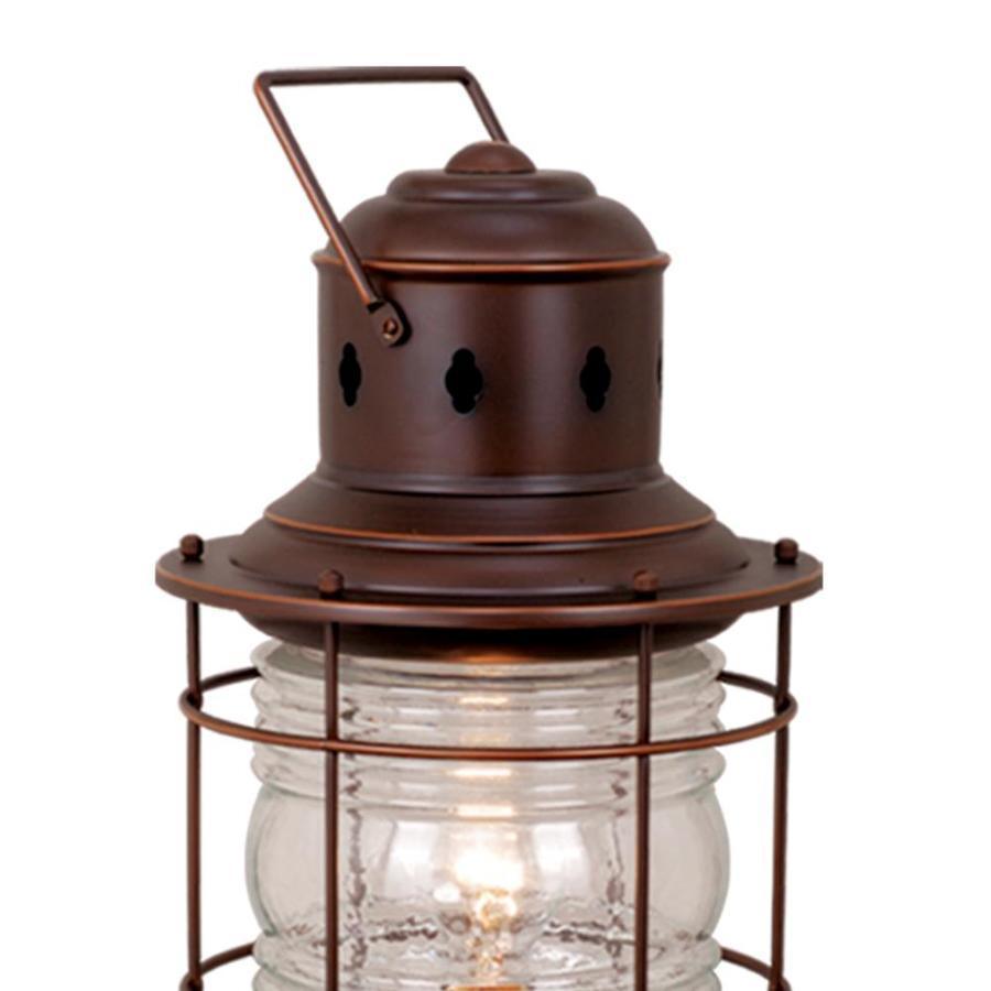 Cascadia Hyannis 150-Watt 23-in Burnished Bronze Coastal Post Light