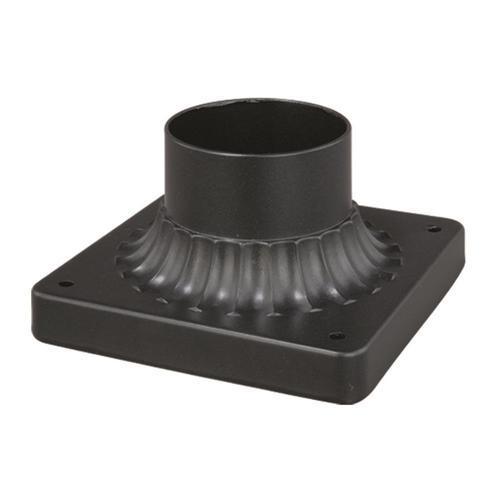 Cascadia Post Mount 0.3.25-in Oil Rubbed Bronze Transitional Pier Mount