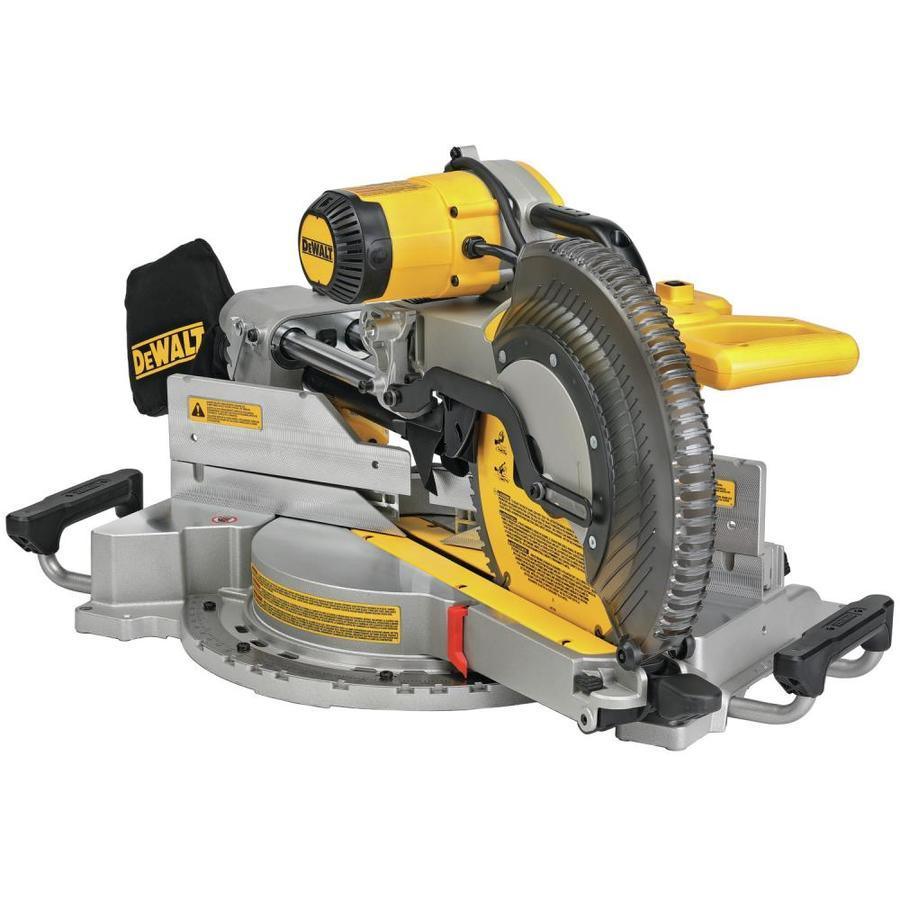 DEWALT 12-in 15-Amp Dual Bevel Sliding Compound Corded Miter Saw