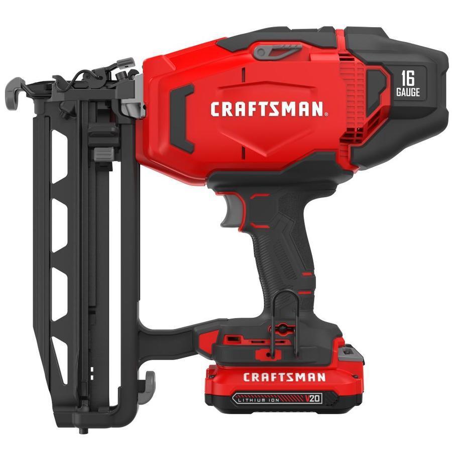 CRAFTSMAN V20 2.5-in 16-Gauge 20-Volt Max Cordless Finish Nailer