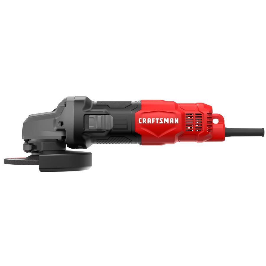 CRAFTSMAN 4.5-in Sliding Switch Corded Angle Grinder