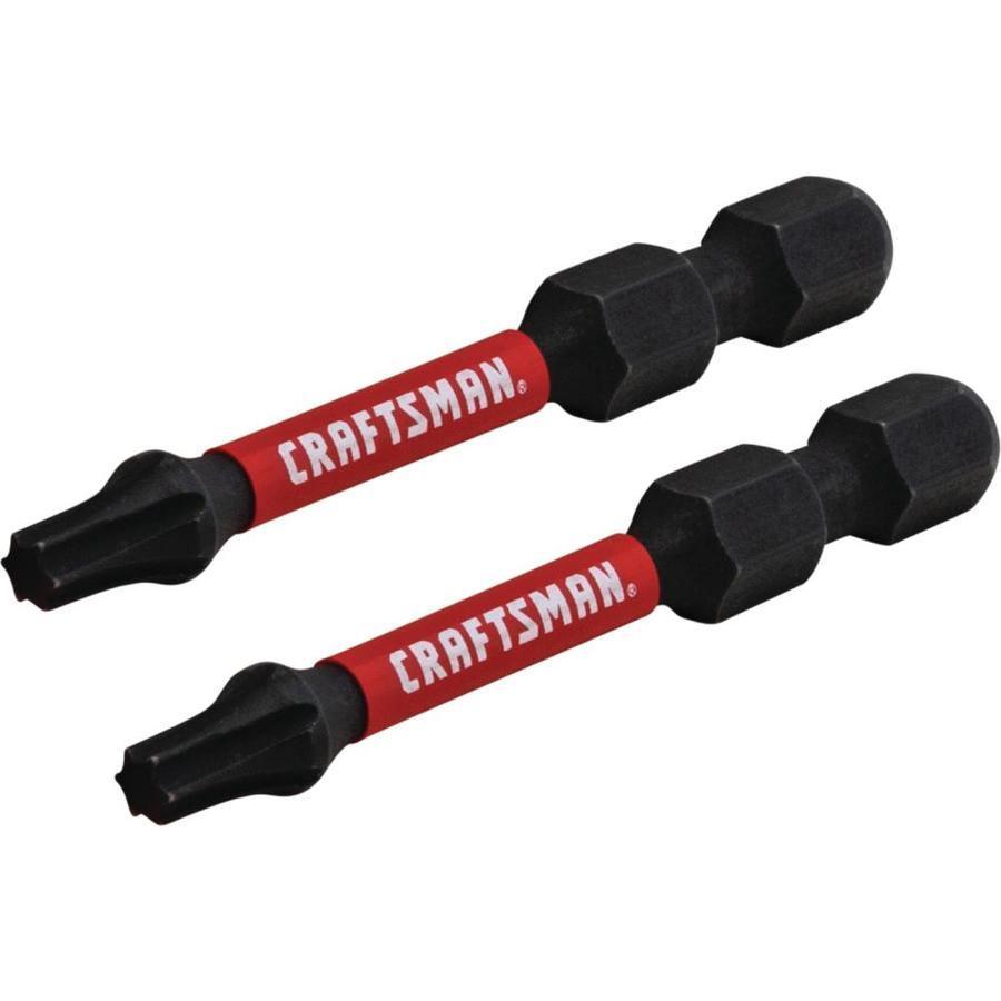 CRAFTSMAN IMPACT RATED 2-Piece 1/4-in x 2-in TorImpact Driver Bit