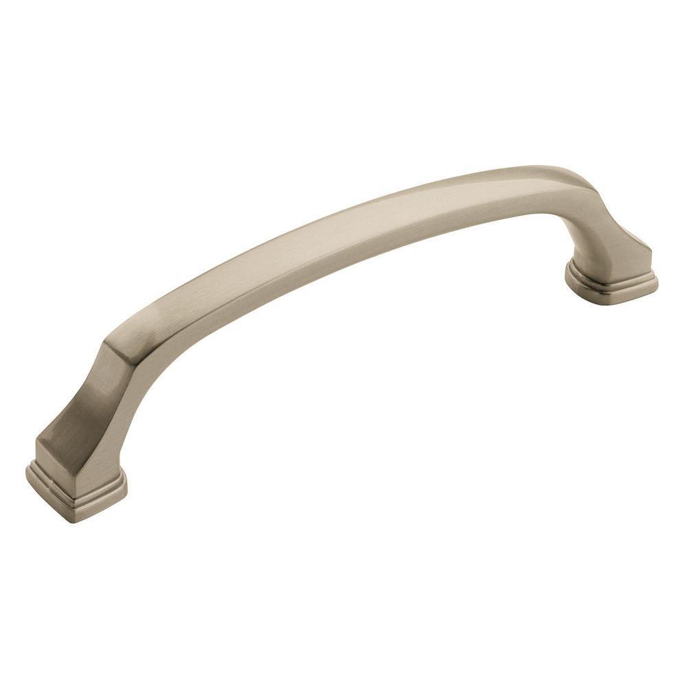 Revitalize 5-1/16 in (128 mm) Center-to-Center Satin Nickel Cabinet Drawer Pull