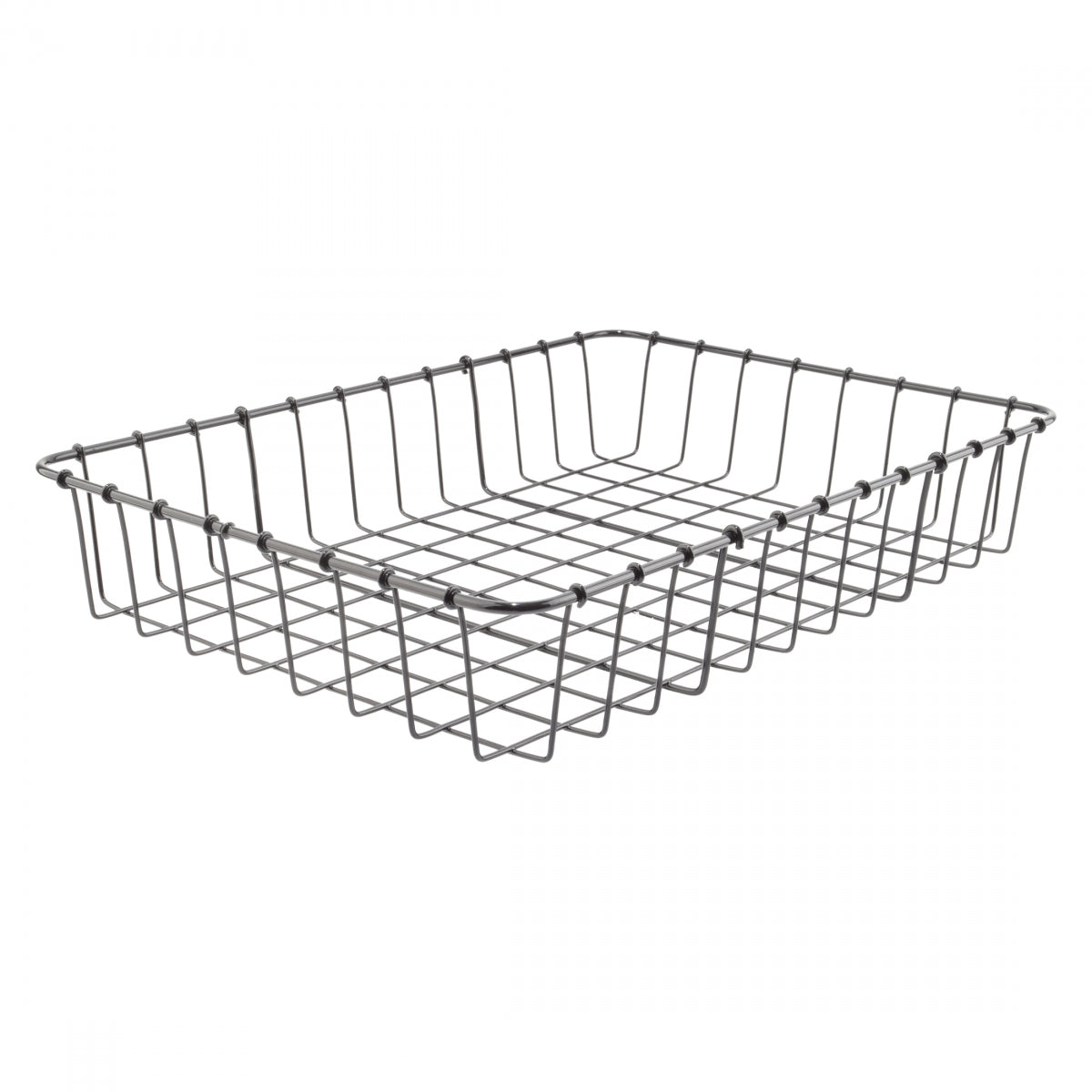 Bike Basket Wald Products No Hardware Black Steel 17x12x3`