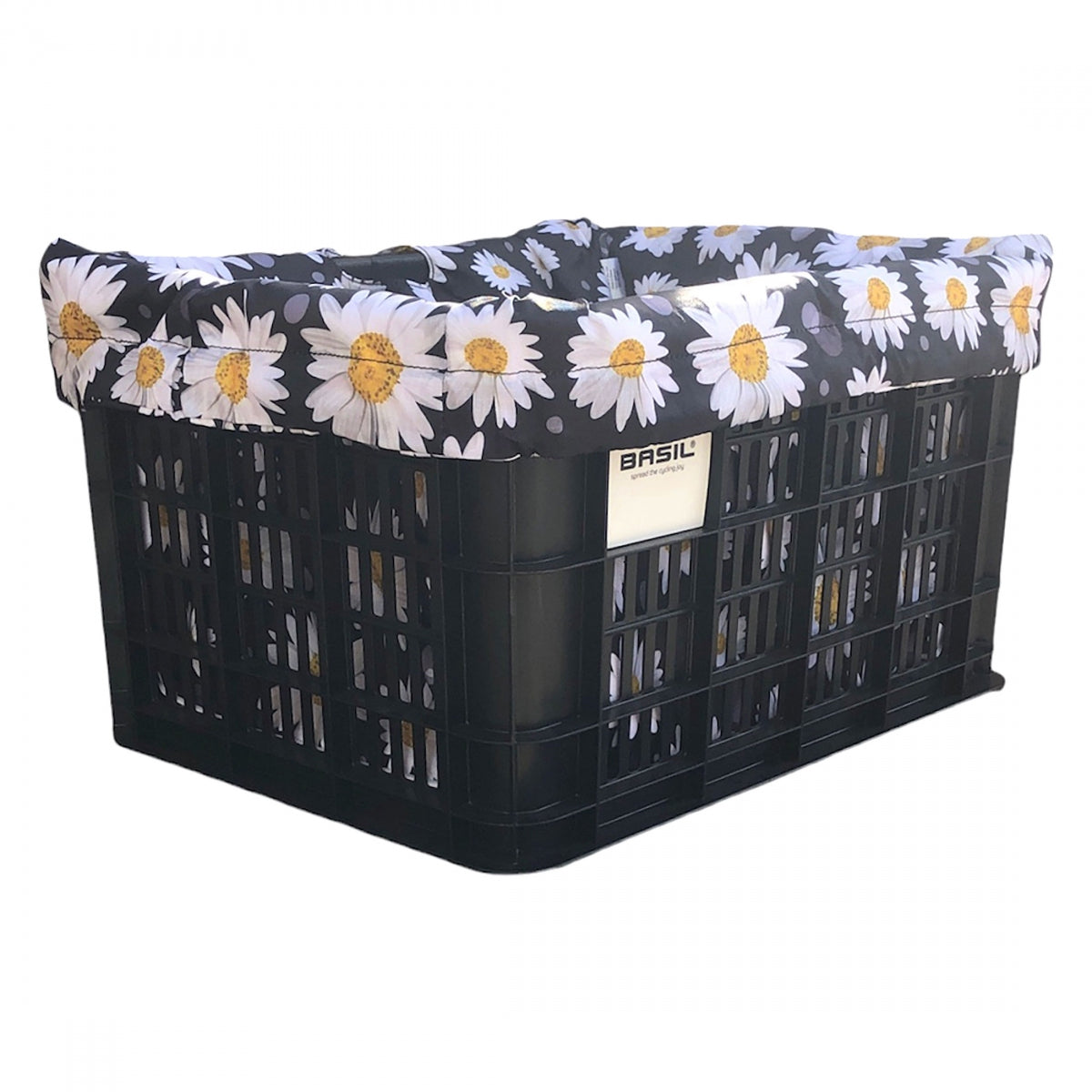 Cruiser Candy Style Up Rear E-Bike Basket Liner Daisy Medium