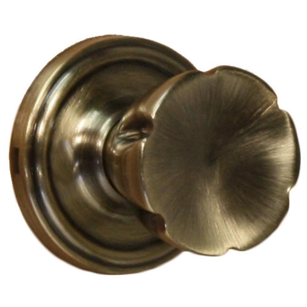 Traditionale Antique Brass Privacy Bed/Bath Eleganti Door Knob